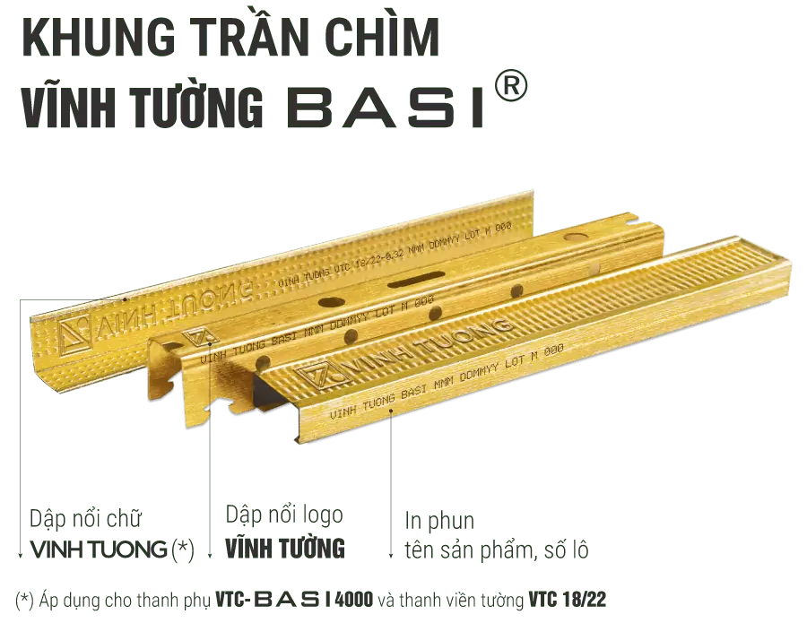 Khung xương BASI Vĩnh Tường