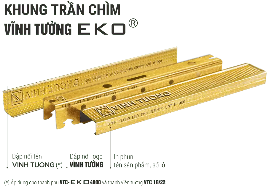 Khung xương EKO Vĩnh Tường