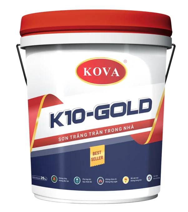 Sơn trắng trần trong nhà - K10 GOLD